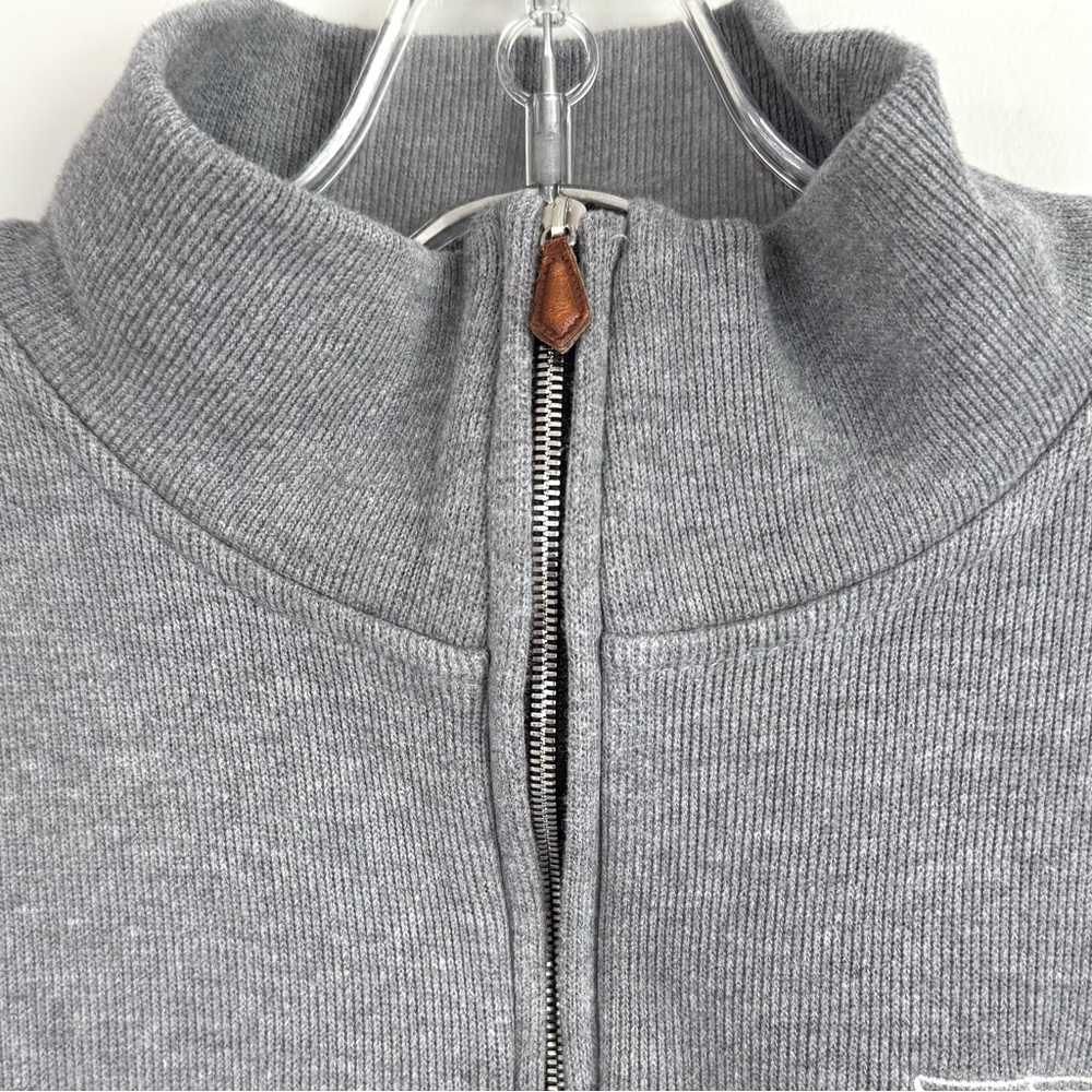 Hackett London Aston Martin Racing Pullover Large Mock Turtleneck 1/4 Zip - Picture 4 of 15